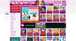 Desktop Screenshot of girlsgames123.ru