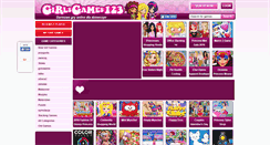 Desktop Screenshot of girlsgames123.pl
